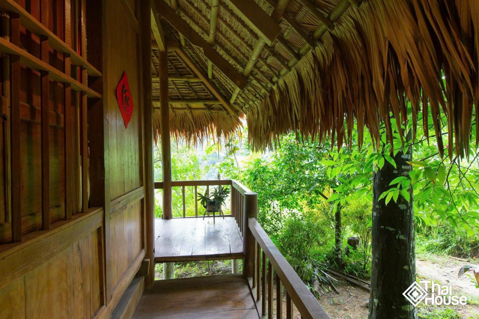 Thai House Pu Luong - Century Old Stilt House With Terrace Views Huong Ba Thuoc Εξωτερικό φωτογραφία