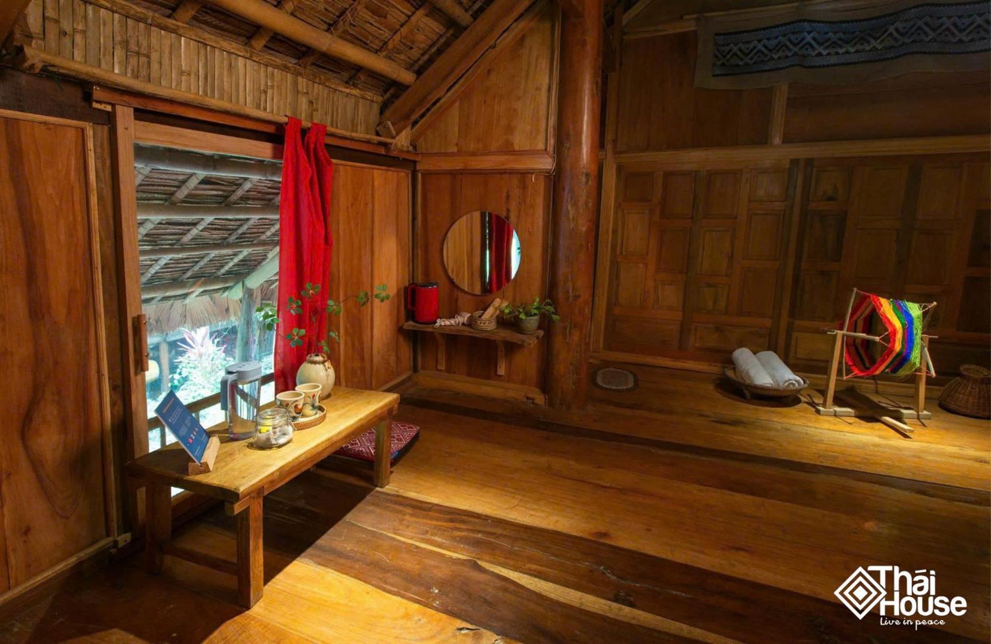 Thai House Pu Luong - Century Old Stilt House With Terrace Views Huong Ba Thuoc Εξωτερικό φωτογραφία